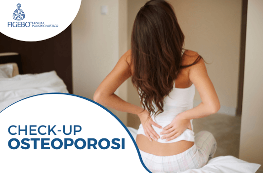 donna ha mal di schiena per osteoporosi Check-up Osteoporosi
