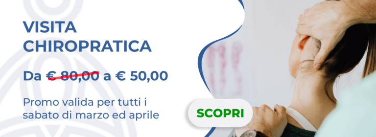 Visita Chiropratica – Promozione Speciale a cassino